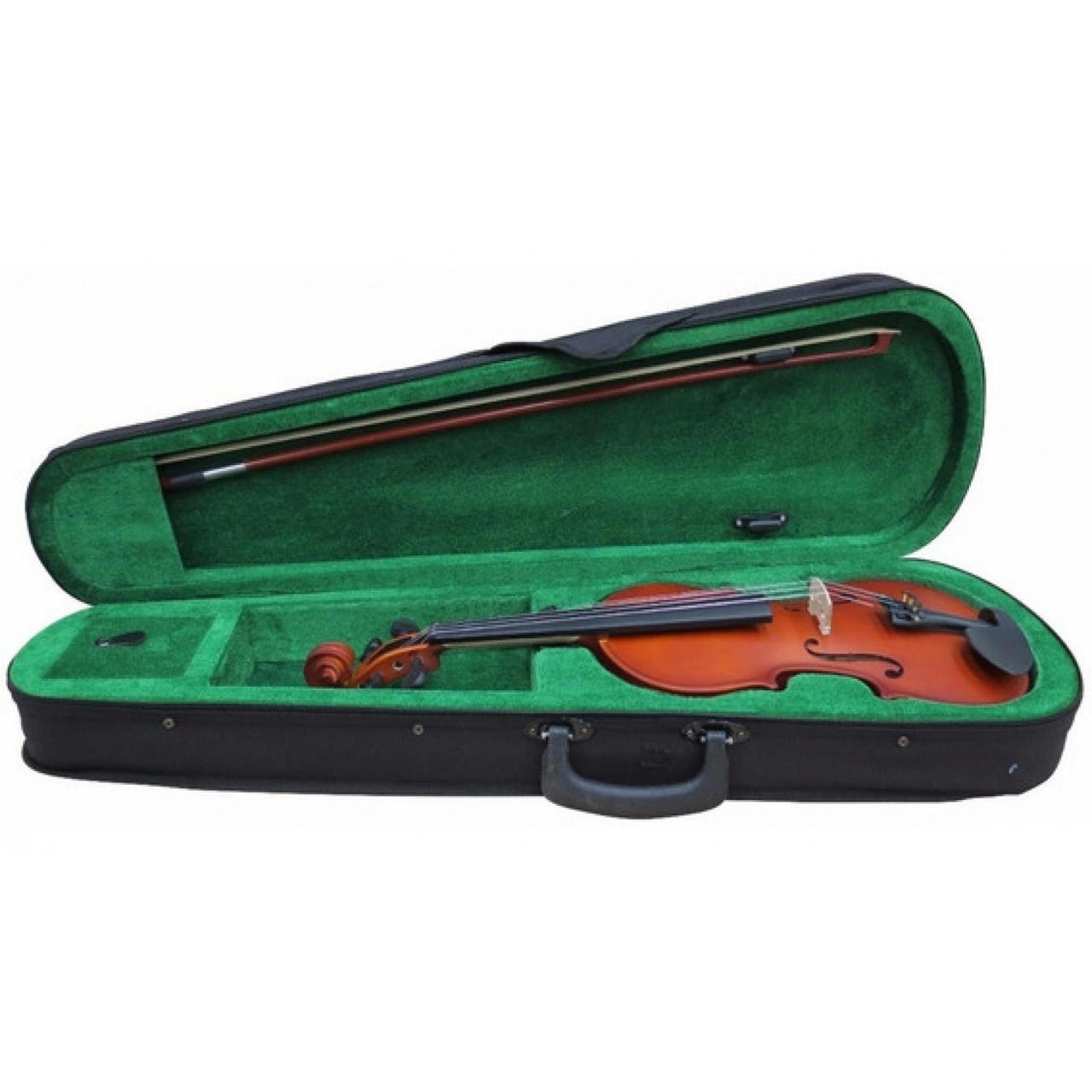 Violin Amadeus Cellini AMVL011 Natural Laminado 1/4 Estudiante Con Estuche Y Arco