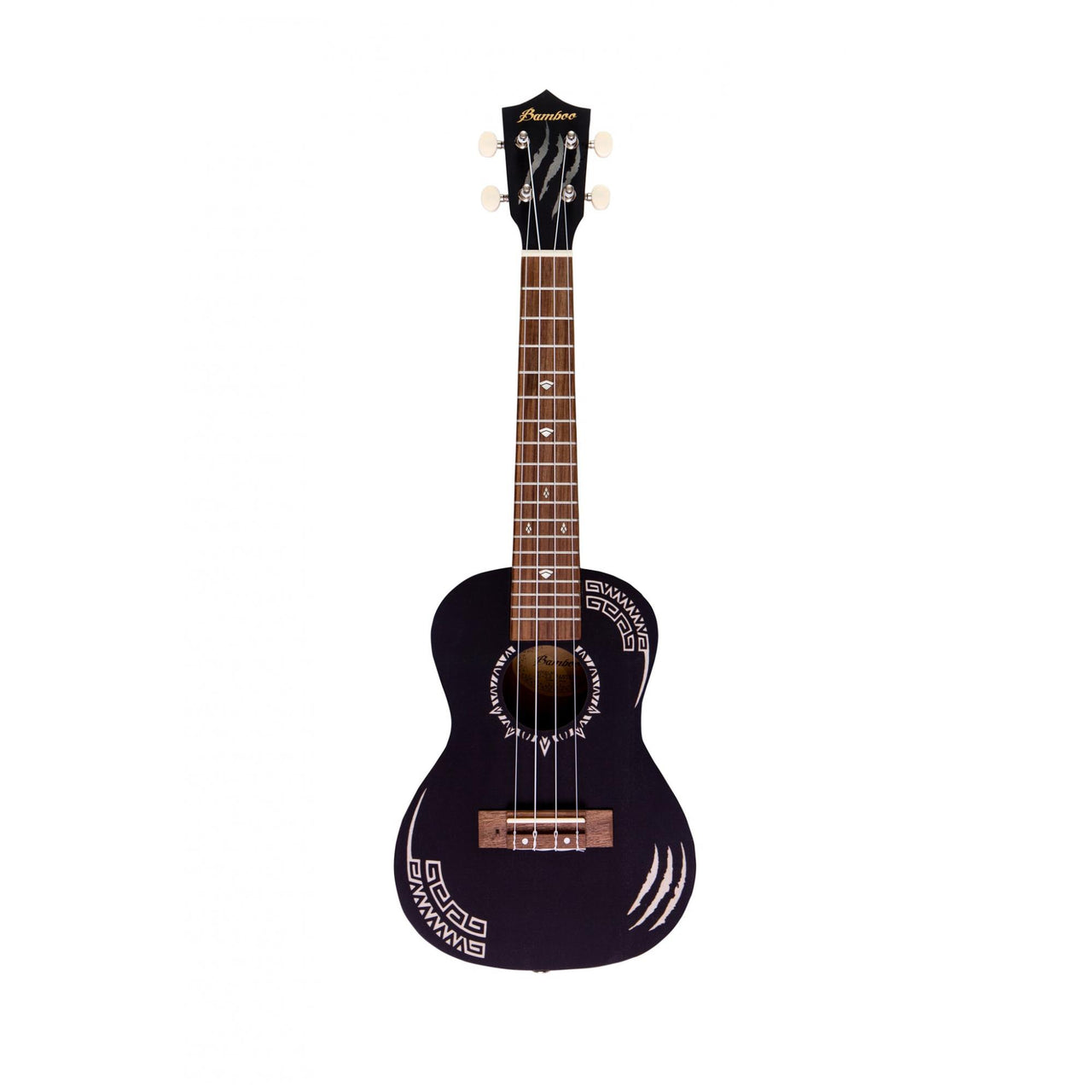 Ukulele Bamboo U-23 Panther-s Concierto Sapele Con Funda