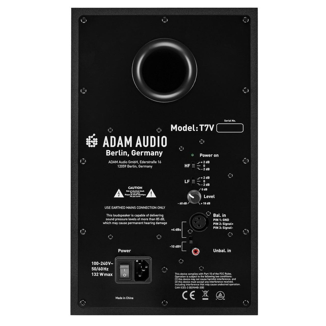 Monitor De Estudio Adam Audio T7v Nearfield Monitor, T7v