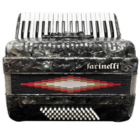 Thumbnail for Acordeon Farinelli 34 Teclas 60 Bajos 5 Reg. Gris, 1308g