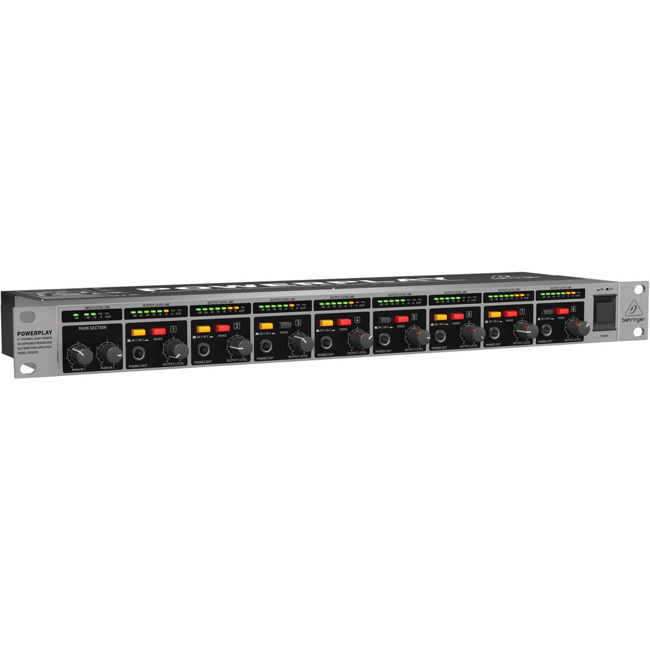 Amplificador Behringer Ha8000 V2 Para Audifono