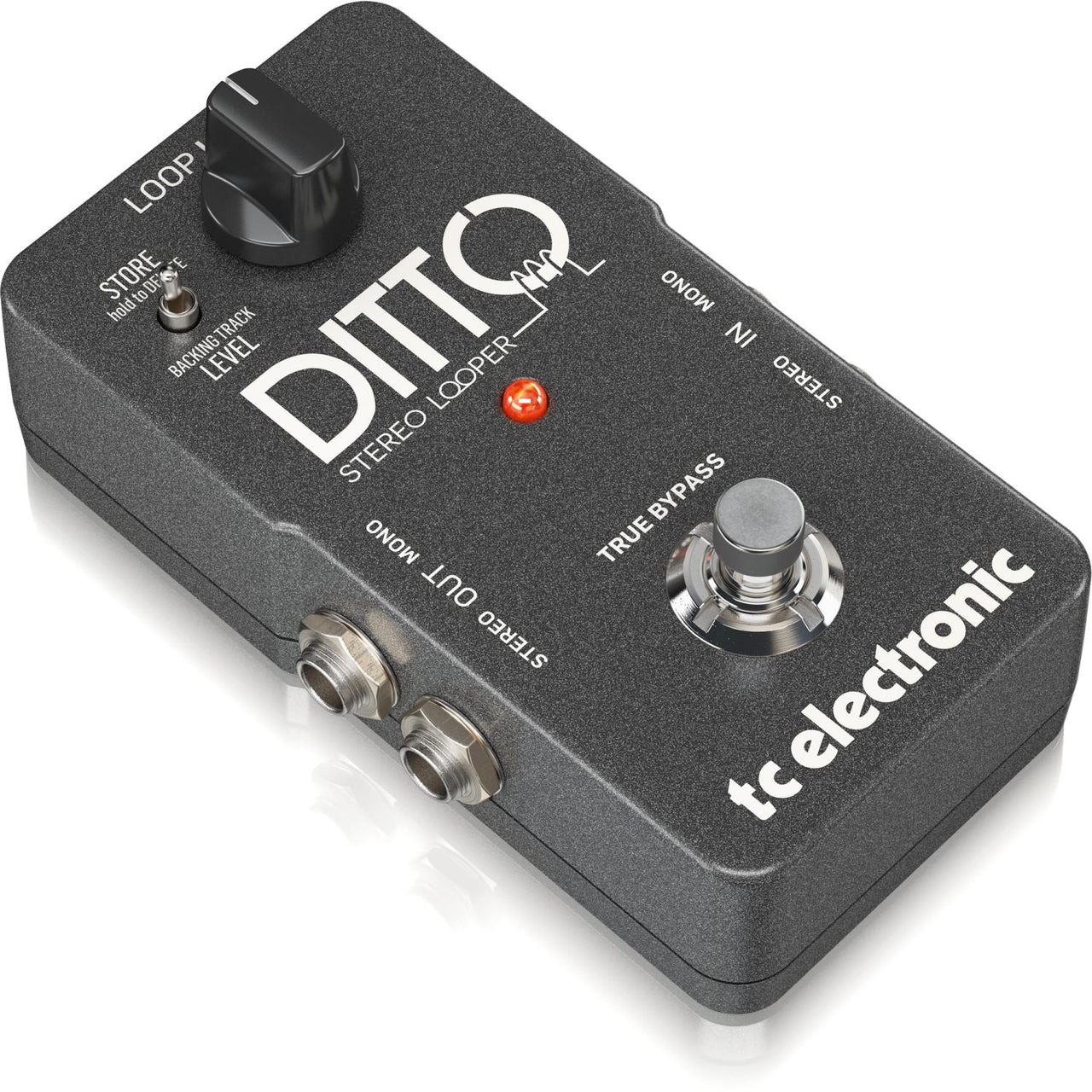 Pedal Tc Electronic Ditto Stereo Looper Para Guitarra