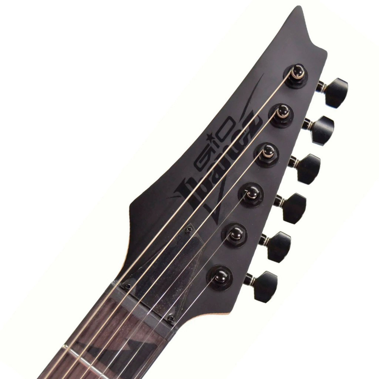 Guitarra Electrica Ibanez Grgr131ex-bkf Serie Gio Rg Negro Mate