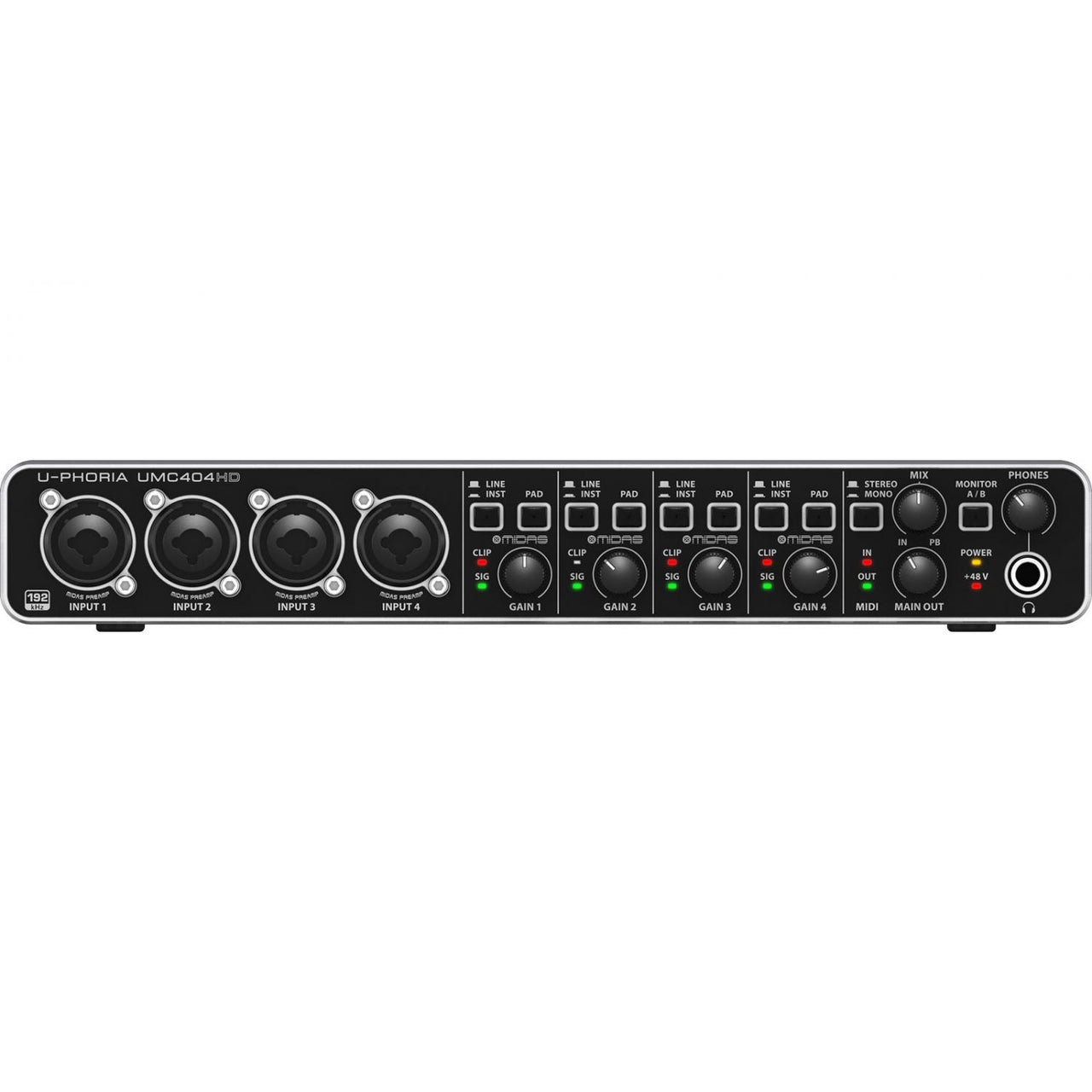 Interfase Behringer Umc-404hd