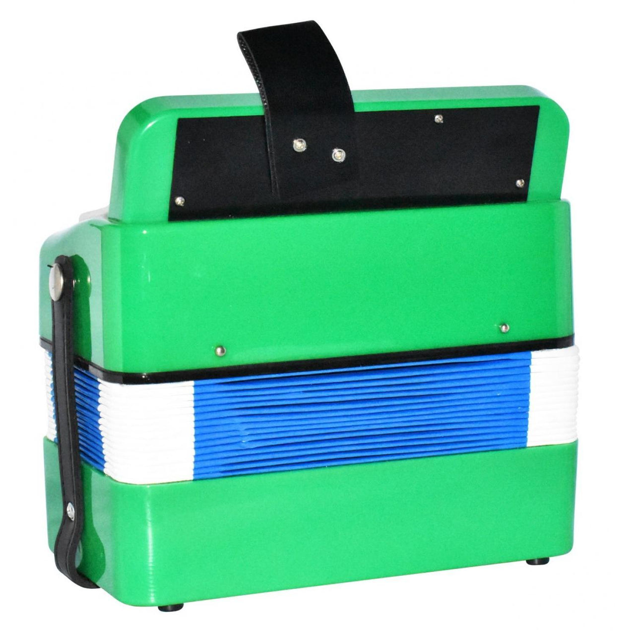 Acordeon Farinelli Acifve Infantil 7 Botones 3 Bajos Verde