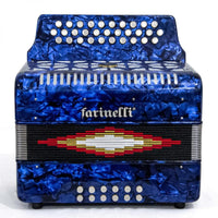 Thumbnail for Acordeon Botones Farinelli Azul 3012 Sol , 3012a