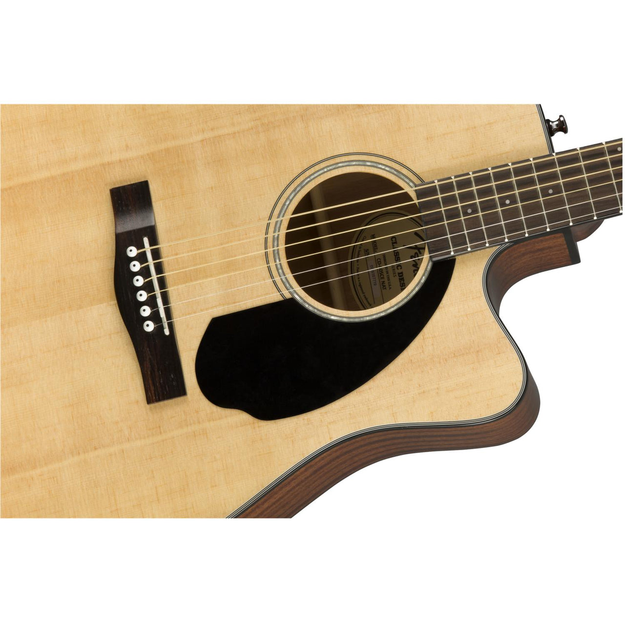 Guitarra Fender Electroacustica Cd-60sce Dread, Nat Wn, 0970113021