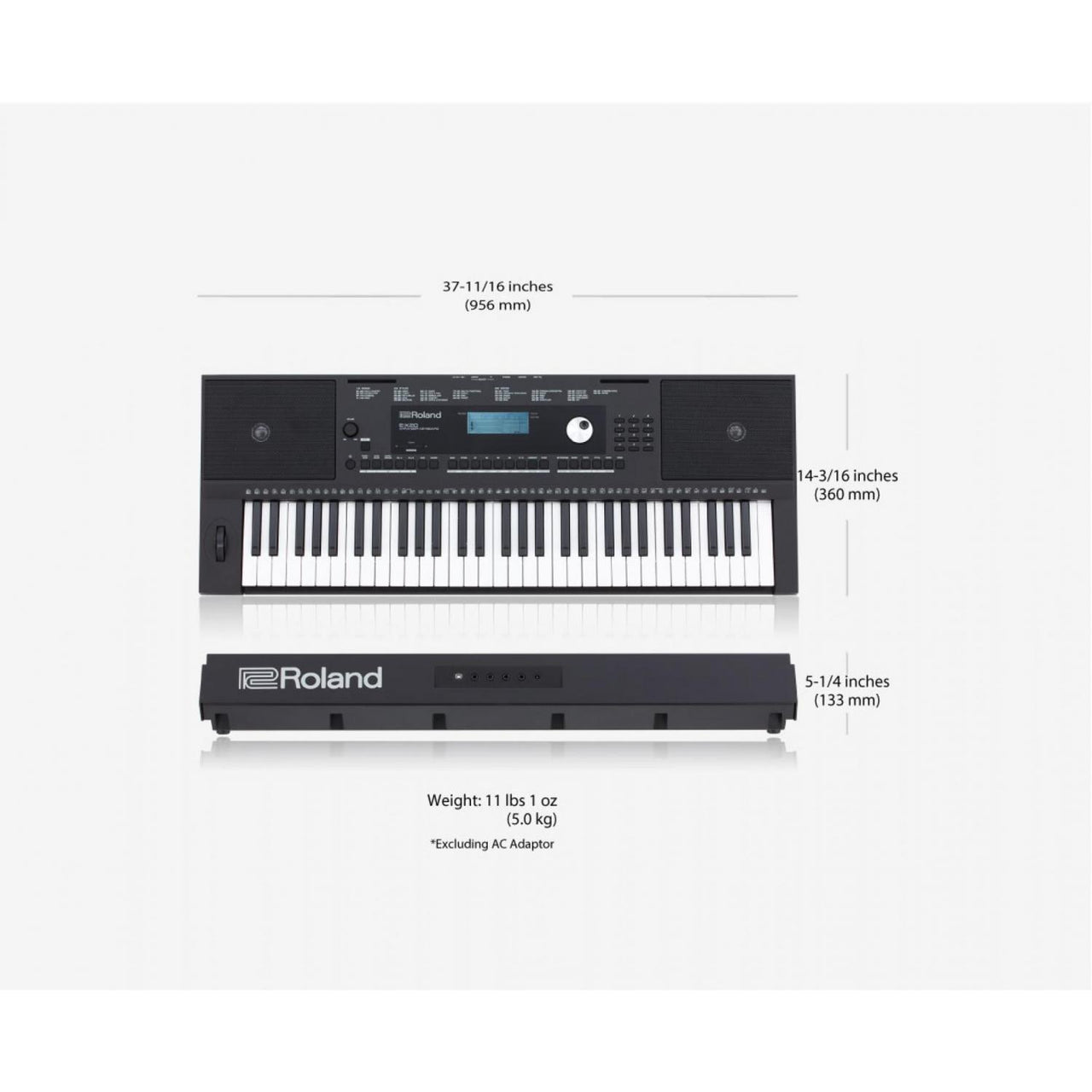 Teclado Roland Arranger 61 Teclas C/Bocina 2x5" 6w, E-X20A