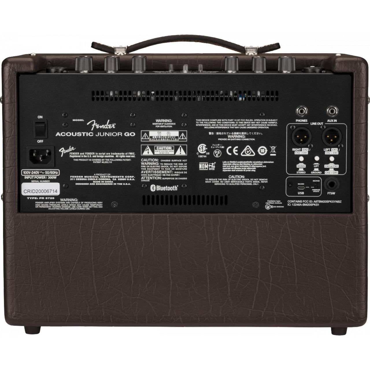 Amplificador Fender Acoustic Jr Go Para Guitarra acústico-eléctrica 2314400000