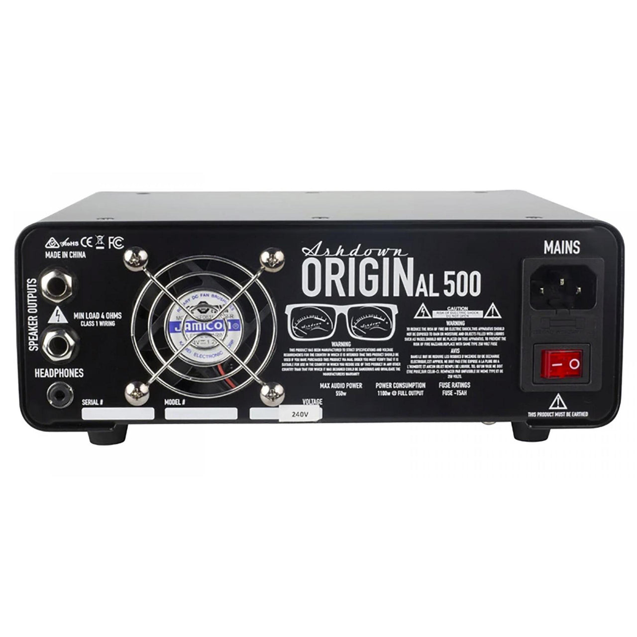 Amplificador Ashdown Original Hd-1-500