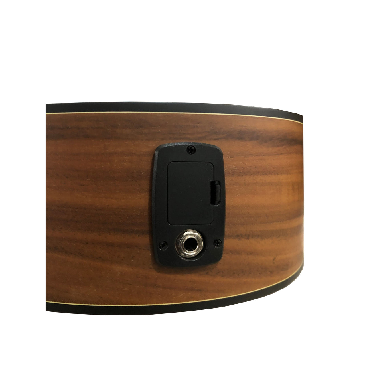 Guitarra Electroacustica Bamboo Ga-40-koa-q 40 Pulgadas