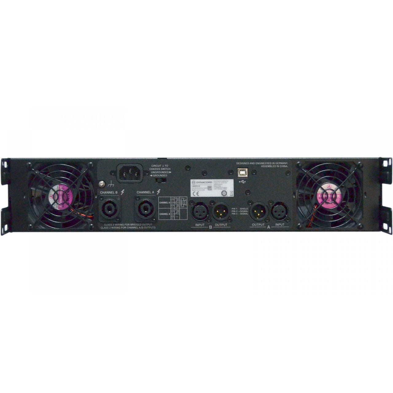 Amplificador Dynacord Poder Mod. L3600fd