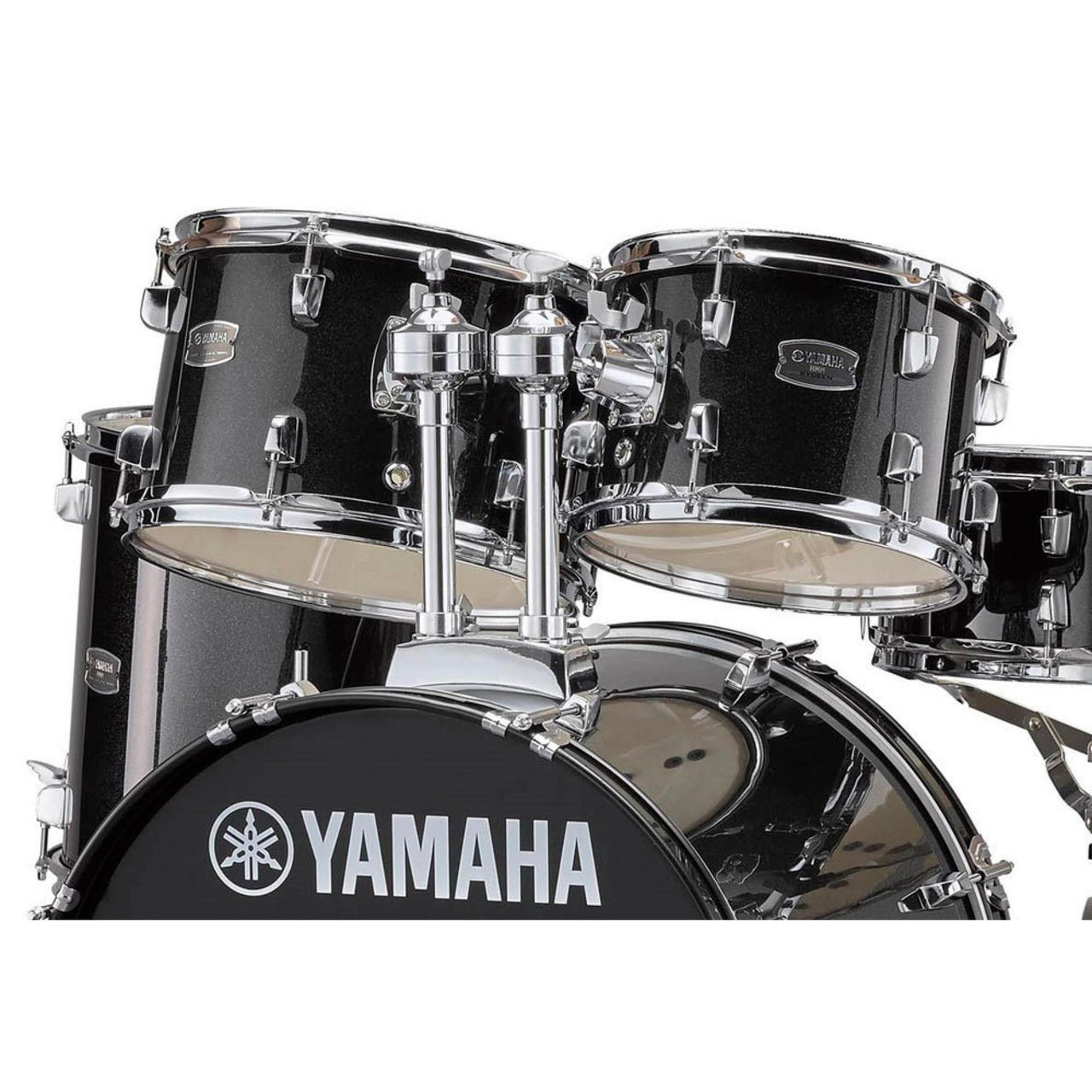 Bateria Yamaha Rydeen Black Glitter C/herraje S/platillos, Rdp2f5blgst