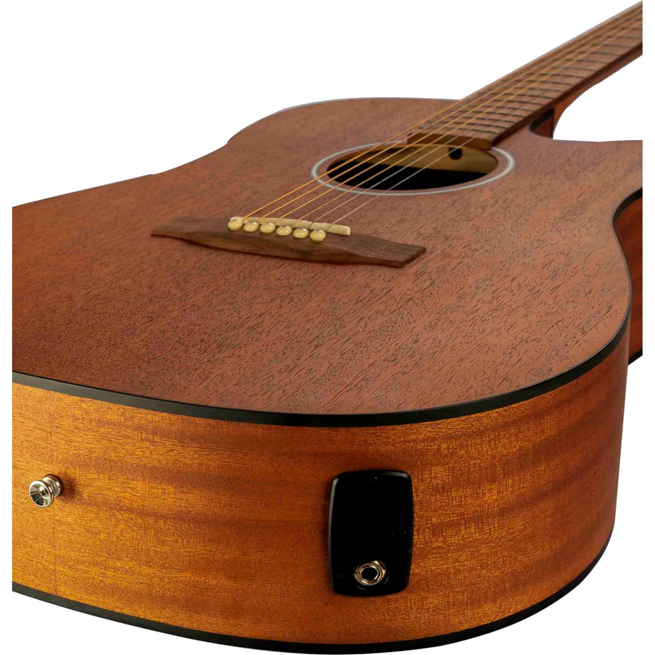 Guitarra Bamboo Ga-41-mahogany-q Electroacustica Mahogany 41 Pulgadas Con Funda