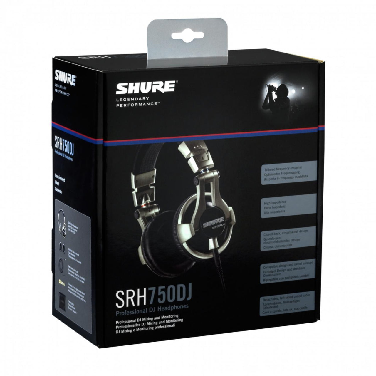 Audífonos Shure Profesionales P/Dj Srh750