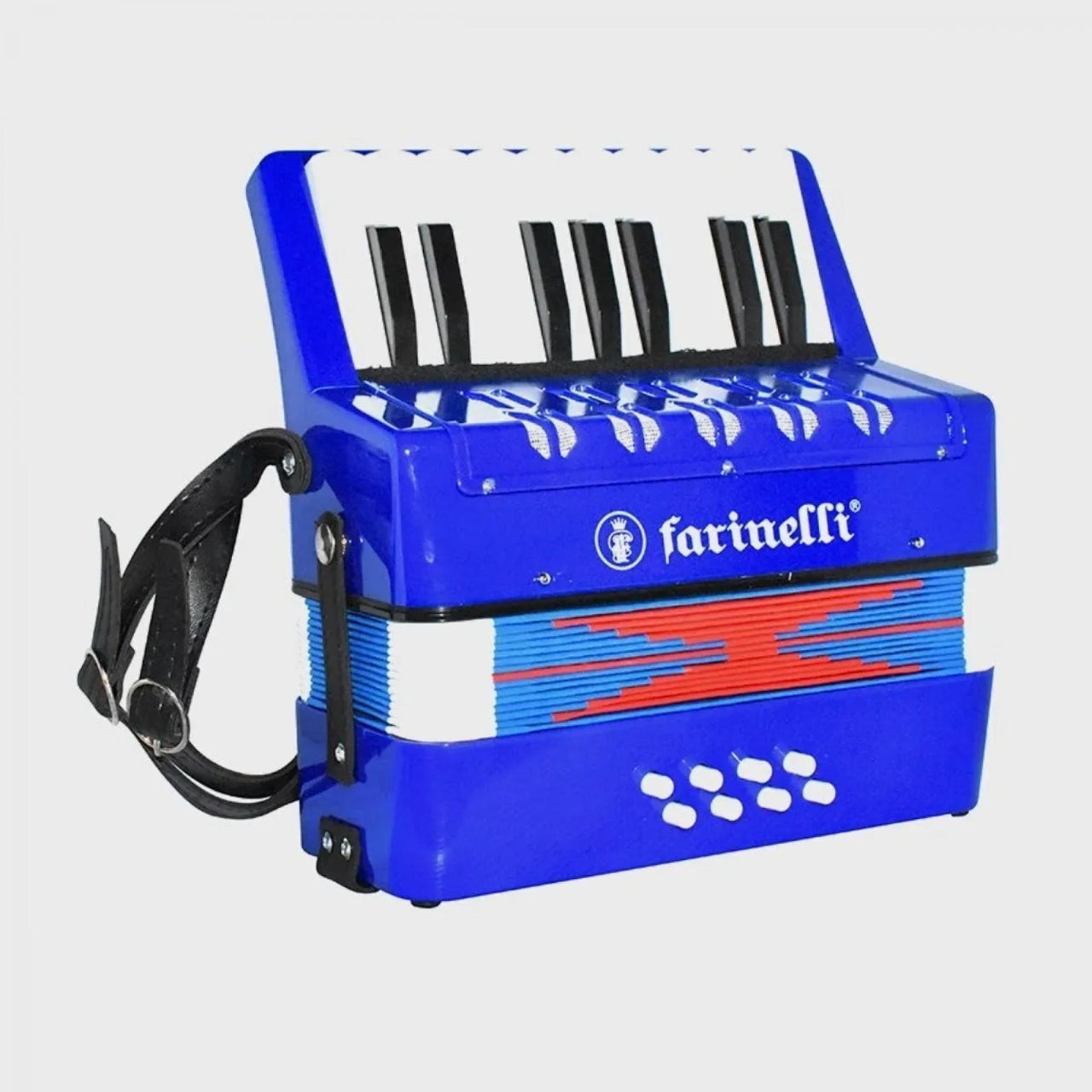 acordeon infantil farinelli 8 bajos 17 teclas azul, acjrfazn