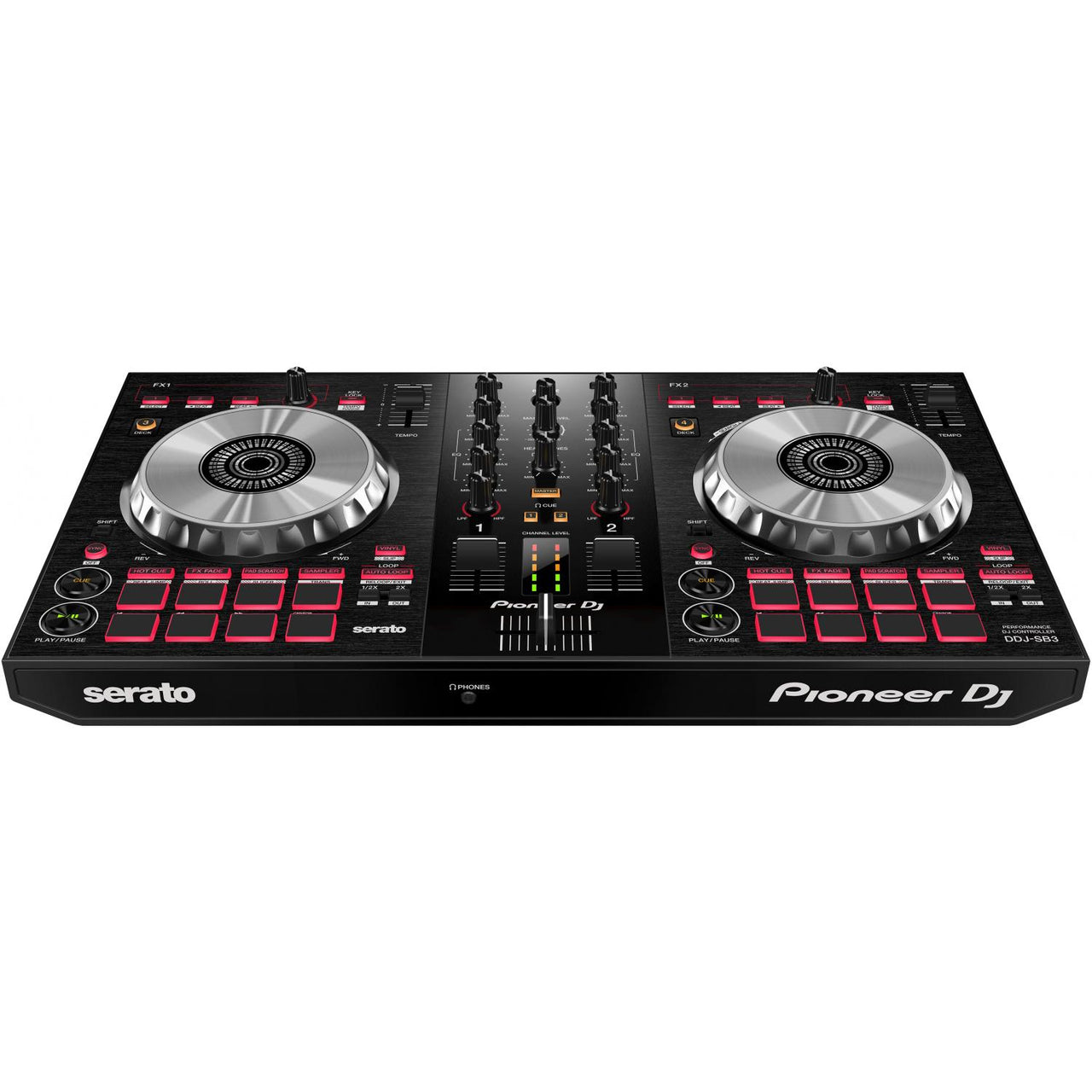 Controlador 2 Canales Ddj-Sb3 Pioneer Para Dj