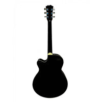 Thumbnail for Guitarra Washburn  Wa45cepakblk Electroacustica  Negro Con Funda