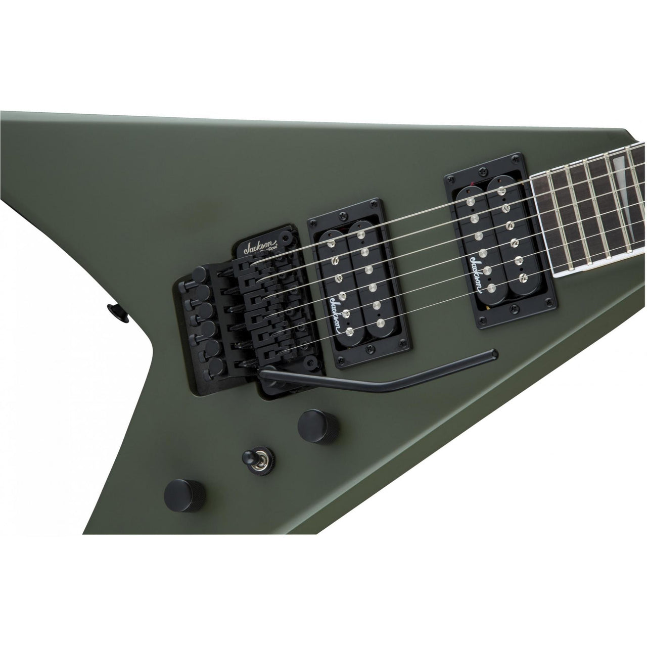 Guitarra Jackson Series King V Js32 Electrica Matte Army Drab 2910124520