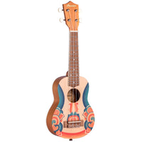 Thumbnail for Ukulele Soprano Bamboo Diseo Retro C/funda, U-21-retro