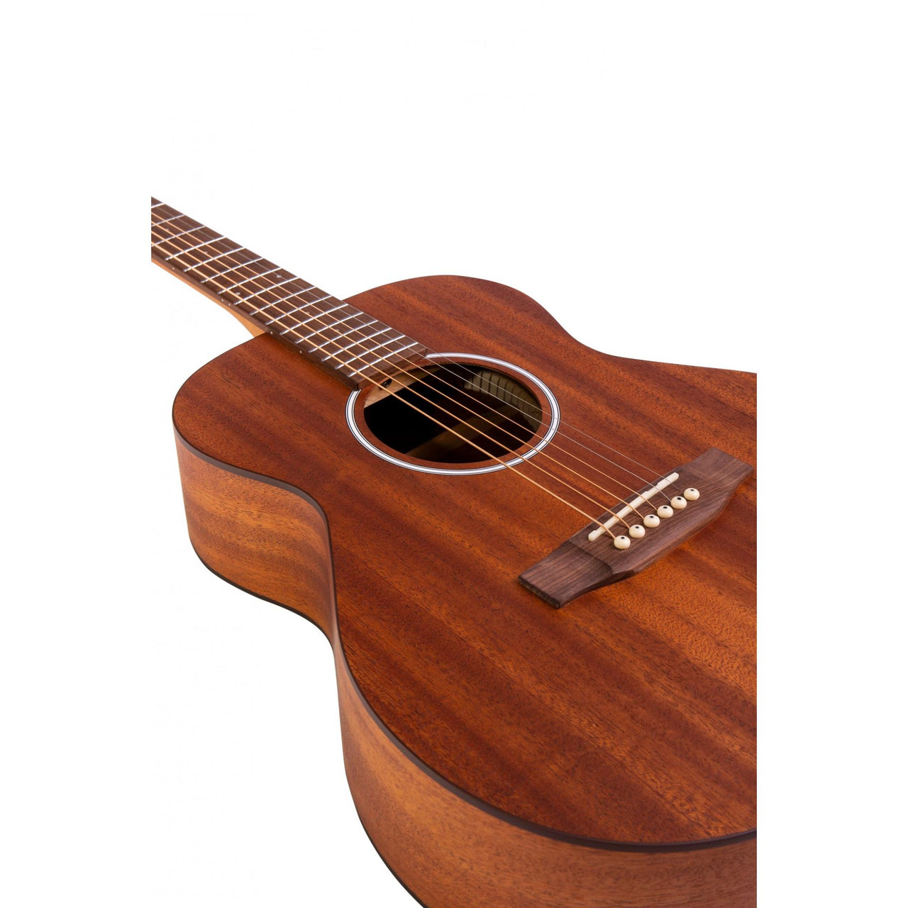 Guitarra Bamboo Ga-38-maho Acustica Mahogany 38 Pulgadas Con Funda