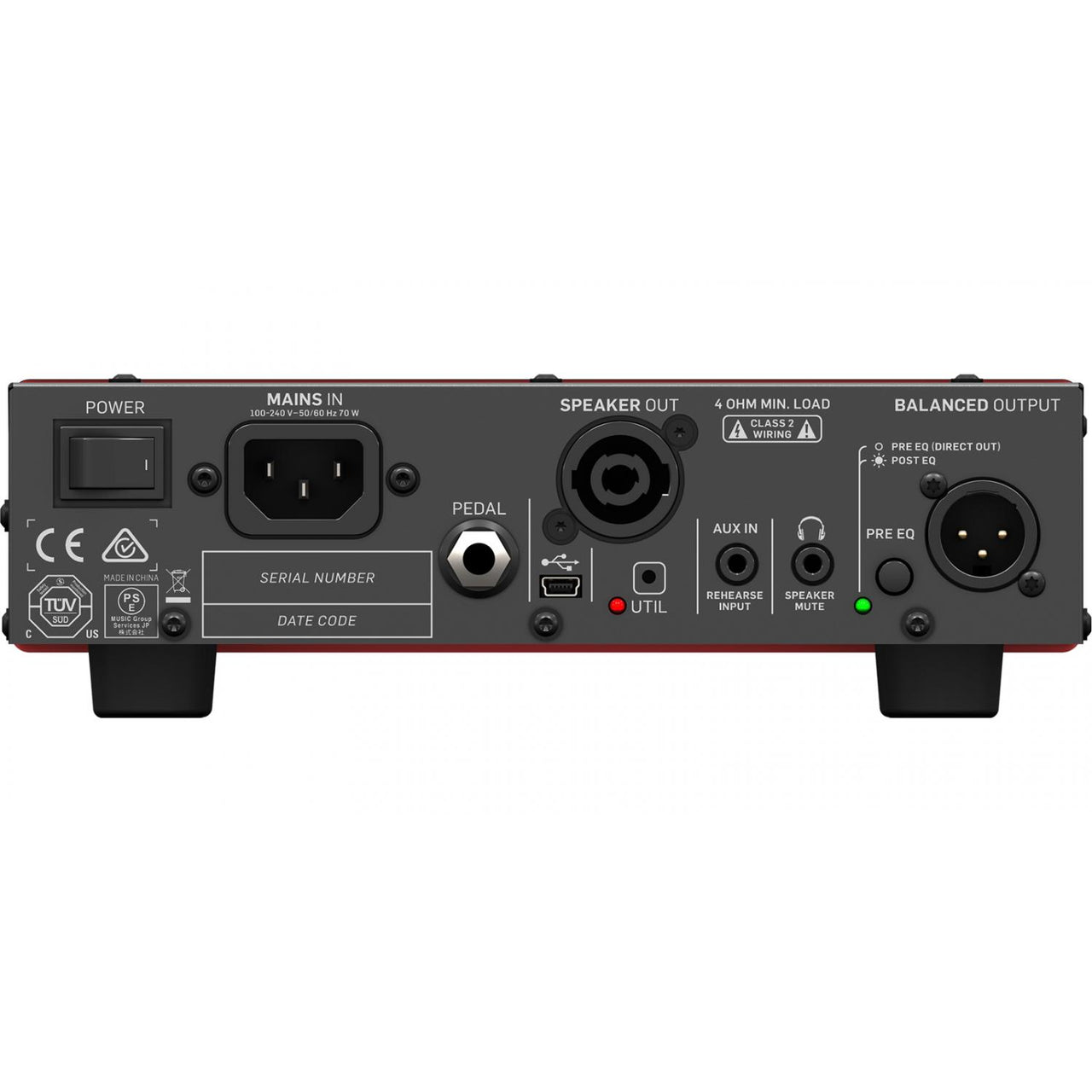 Cabezal Amplificador Tc Electronic Bh250 para Bajo 250w