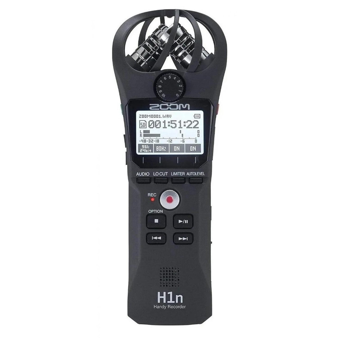 Grabadora Zoom De Audio Portátil 24/96 Xy Estereo Integrados, Zh1n
