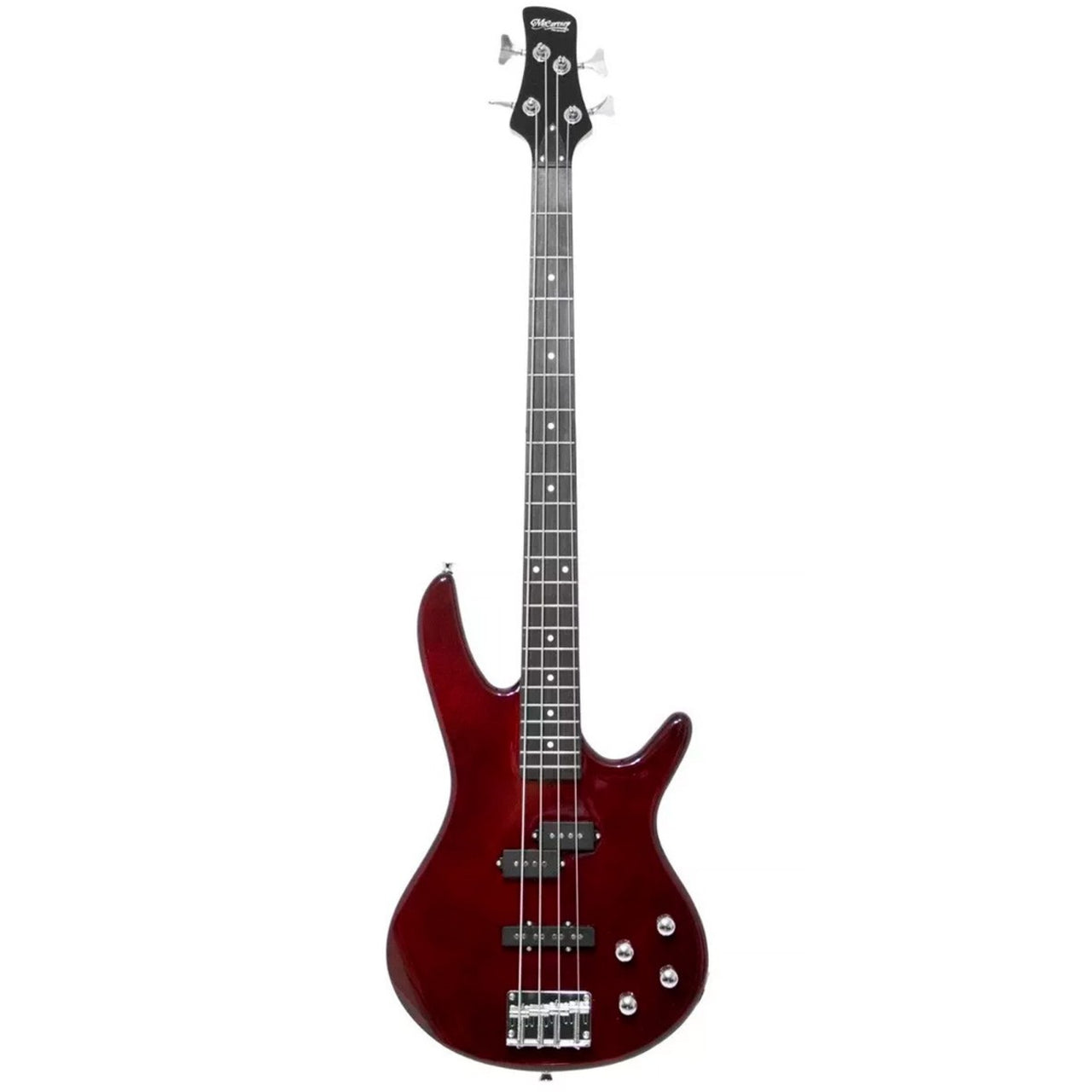 Bajo Electrico Mc Cartney E-ib-bass-4-wr Tipo E-ib Vino 4 Cuerdas