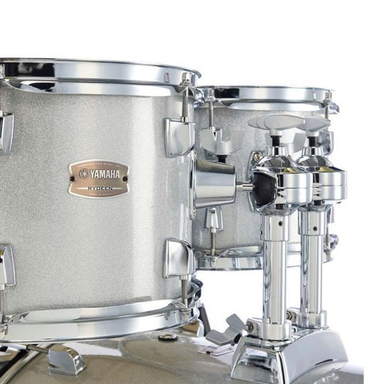 Bateria Acustica Yamaha Rydeen Silver Glitter C/Platillos Paiste. Rdp2f5slgcymst