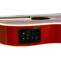 Thumbnail for Guitarra Electroacustica Mc Cartney Cdas. Nylon Rojo, Cg-851ce/n Rd