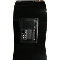 Thumbnail for Guitarra Washburn  Wa45cepakblk Electroacustica  Negro Con Funda