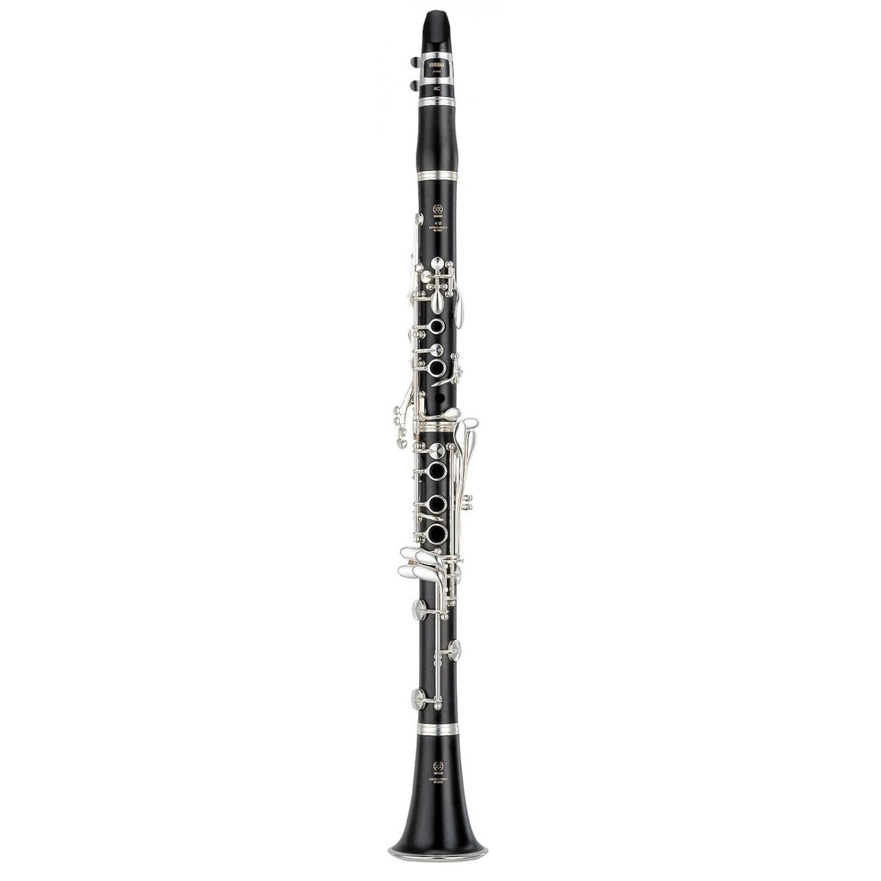 Clarinete Yamaha Ycl 450 Intermedio De Granadilla En Sib