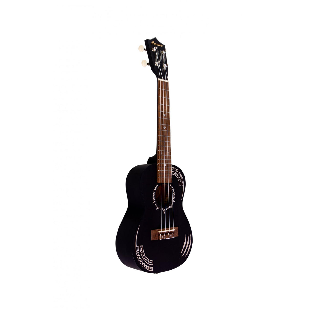 Ukulele Bamboo U-23 Panther-s Concierto Sapele Con Funda