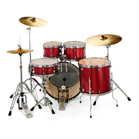 Thumbnail for Bateria Acustica Yamaha Rydeen Burgundy Glitter C/plat, Rdp2f5bgguset