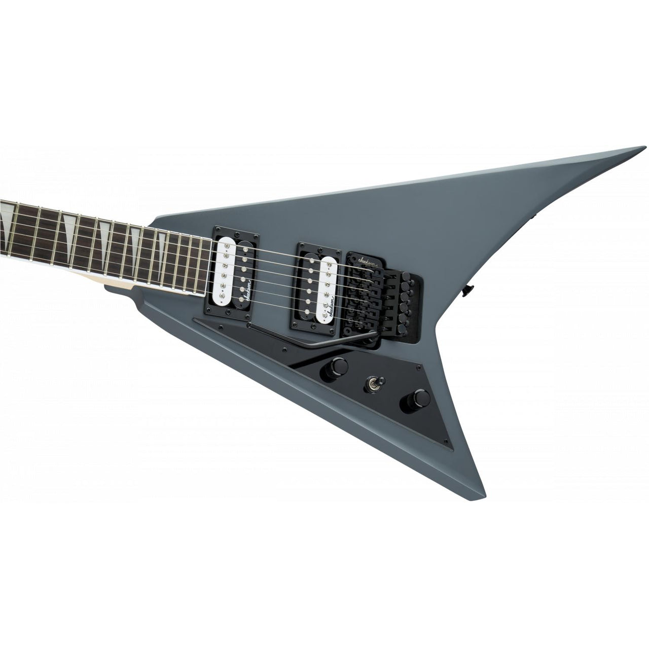 guitarra electrica jackson js32l rr, ah fb satin gray, 2911147522