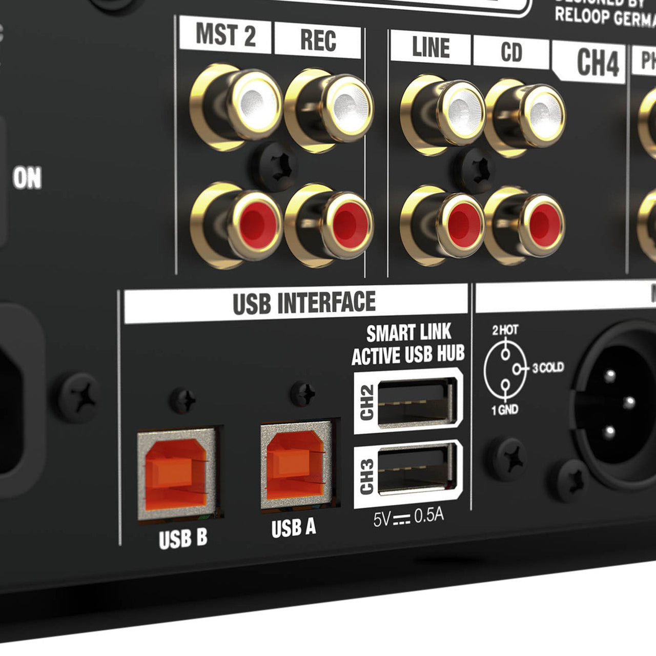 Mezcladora Reloop Rmx-95 audio DUAL unidad Beat FX