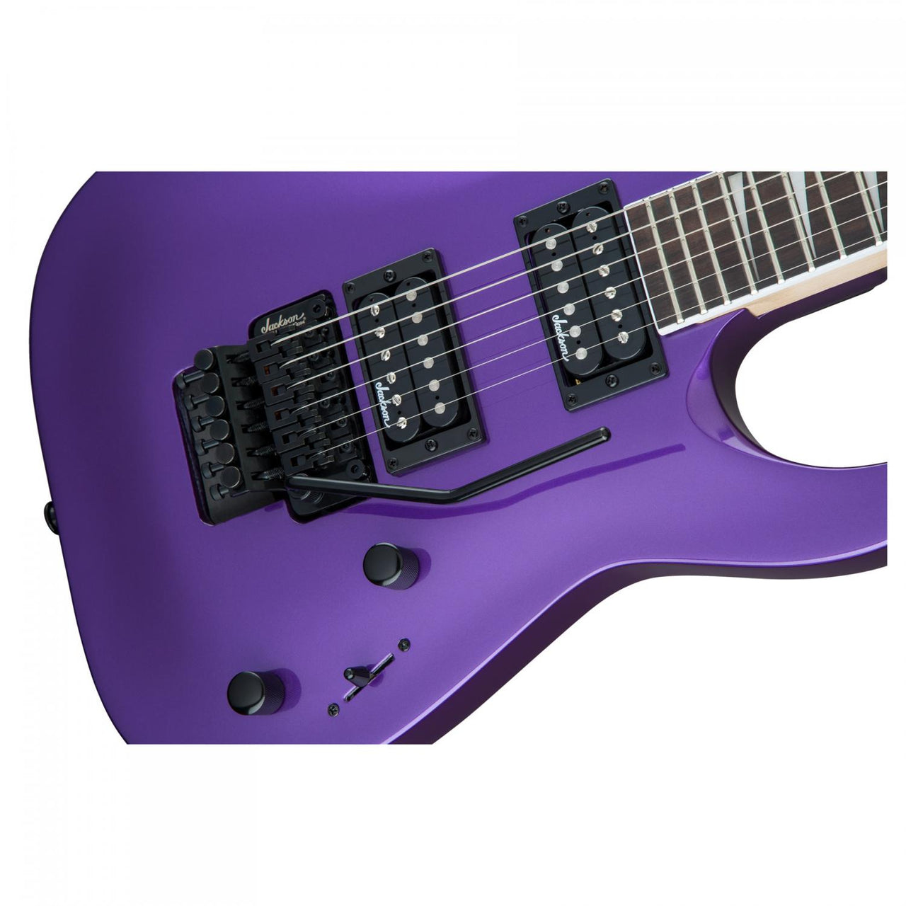 Guitarra eléctrica jackson js32 dka ah fb- pavo purple 2910238552