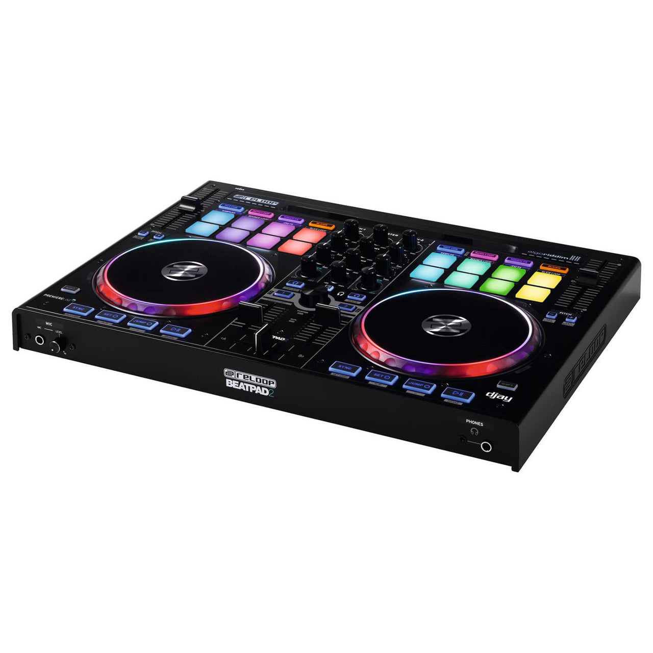 Controlador Reloop, Beatpad 2 multiplataforma para iPad, etc