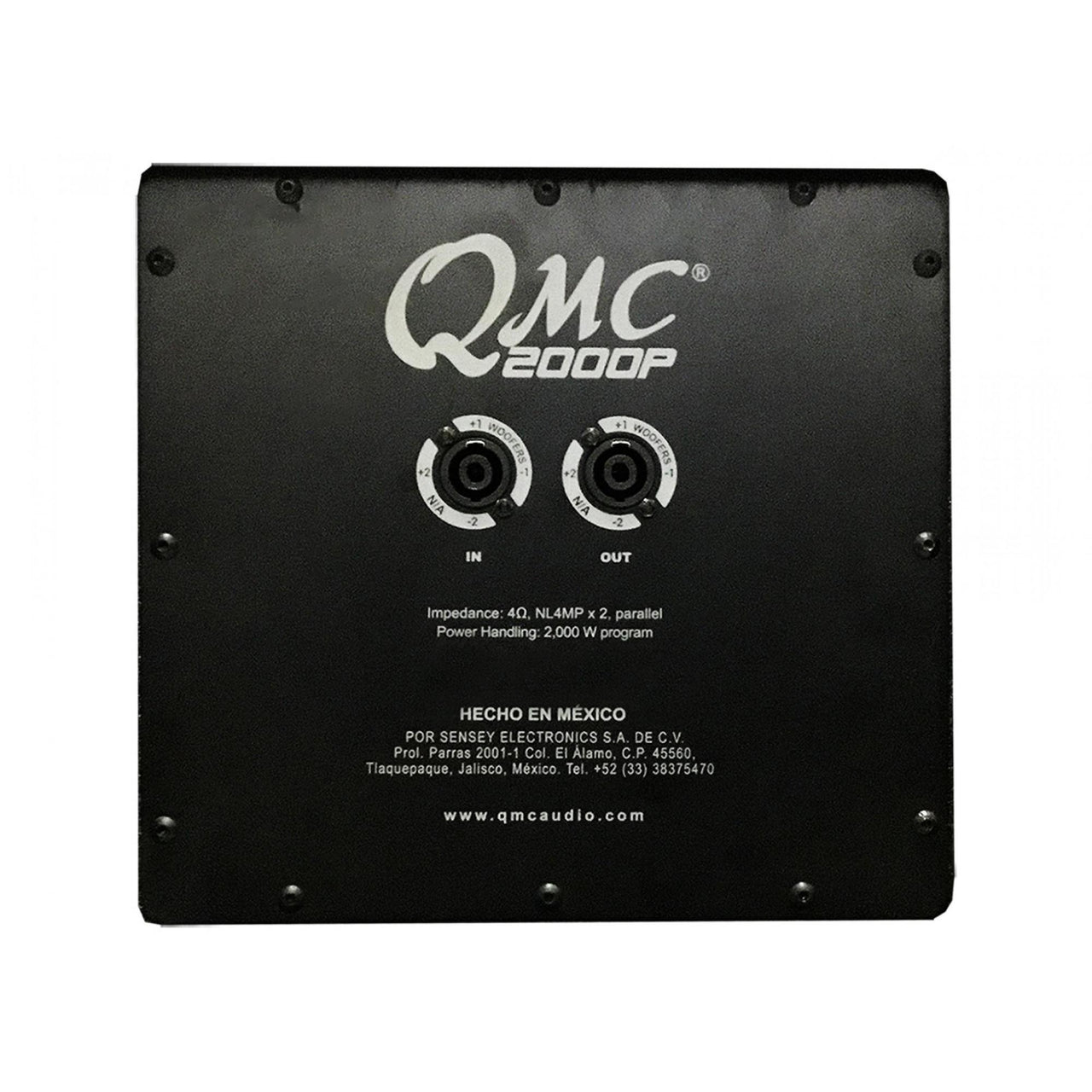 Bafle Qmc Subwoofer 18" Pasivo 2x18, Qmc-2000p