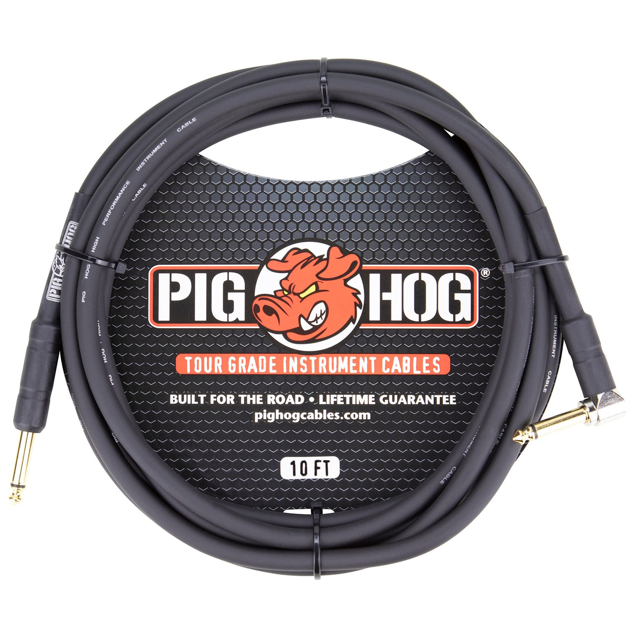 Cable Pig Hog P/Intrumento Plu A Plug Escuadra 3 Mts, Ph10r