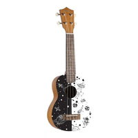Thumbnail for Ukelele Soprano Bamboo Diseño Galactica Ukulele Con Funda