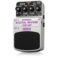 Thumbnail for Pedal Para Guitarra Behringer Reverb Delay, Dr400