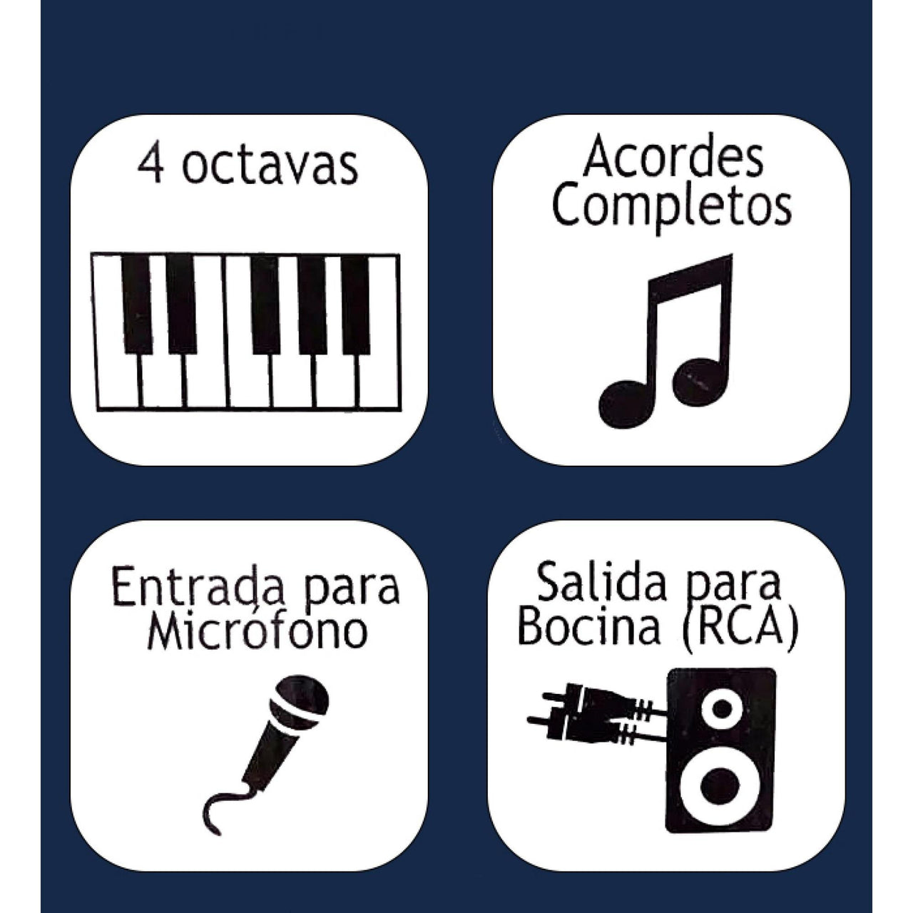 Teclado Electronico Distele 54 Teclas 100 Ritmos 100 Voces Tsrdiste