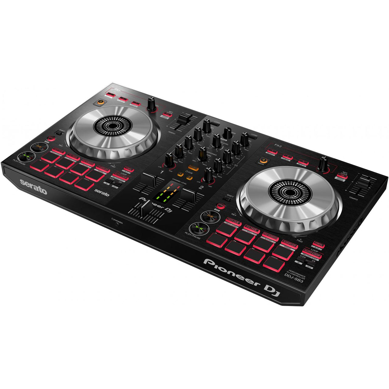 Controlador 2 Canales Ddj-Sb3 Pioneer Para Dj