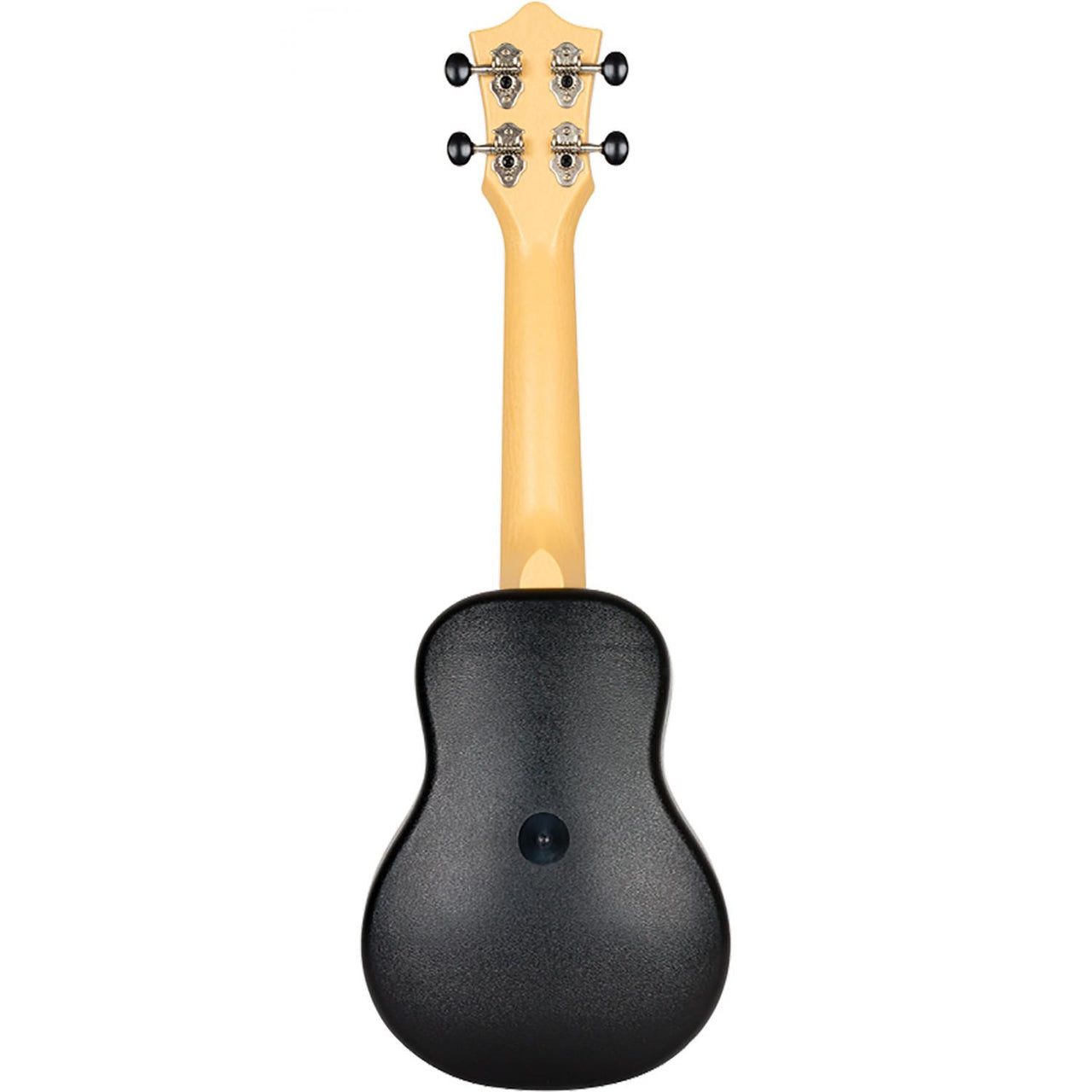 Ukulele Flight Soprano Negro Con funda Y Afinador Tus35 pack blk