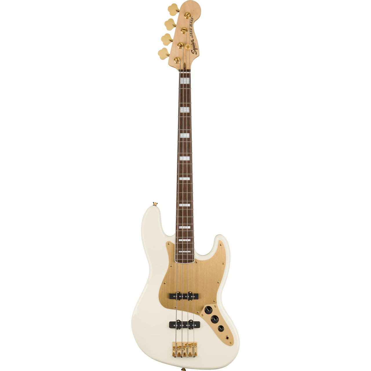 Bajo Electrico Fender 40th Anniversary Jazz Bass Squier Gold Edition 0379440505