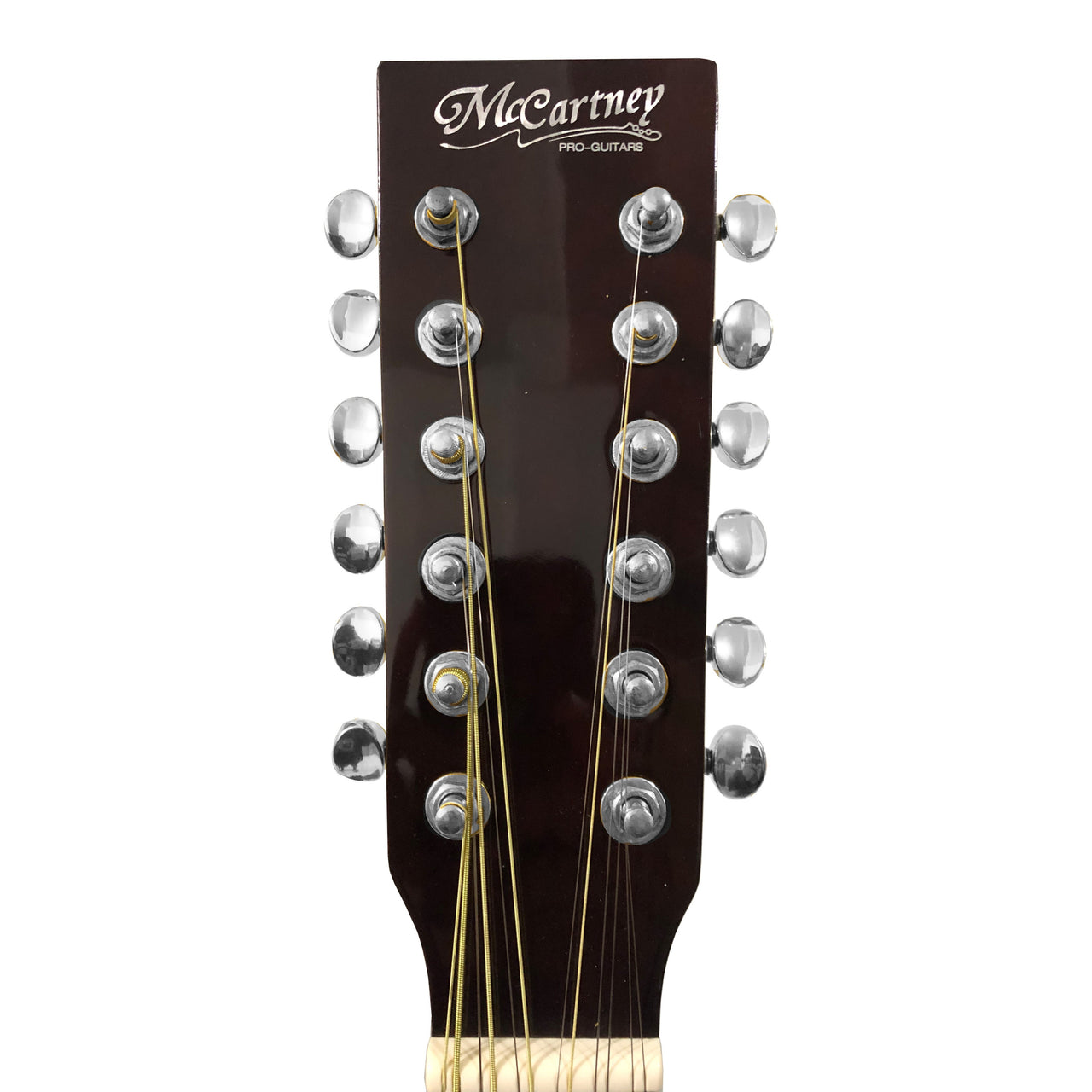 Guitarra Electroacustica Mc Cartney Cd-6012-mg 12 Cuerdas Marron Gloss