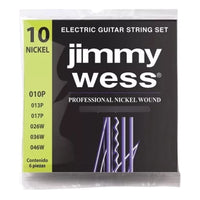 Thumbnail for Cuerdas Jimmy Wess Para Guitarra Elect.Niq. Wn1010