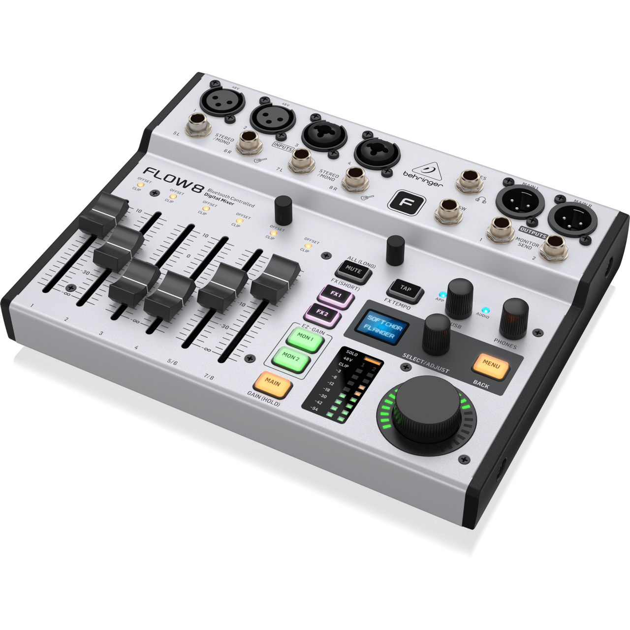 Mezcladora Behringer Flow 8 Digital Usb 8 Canales