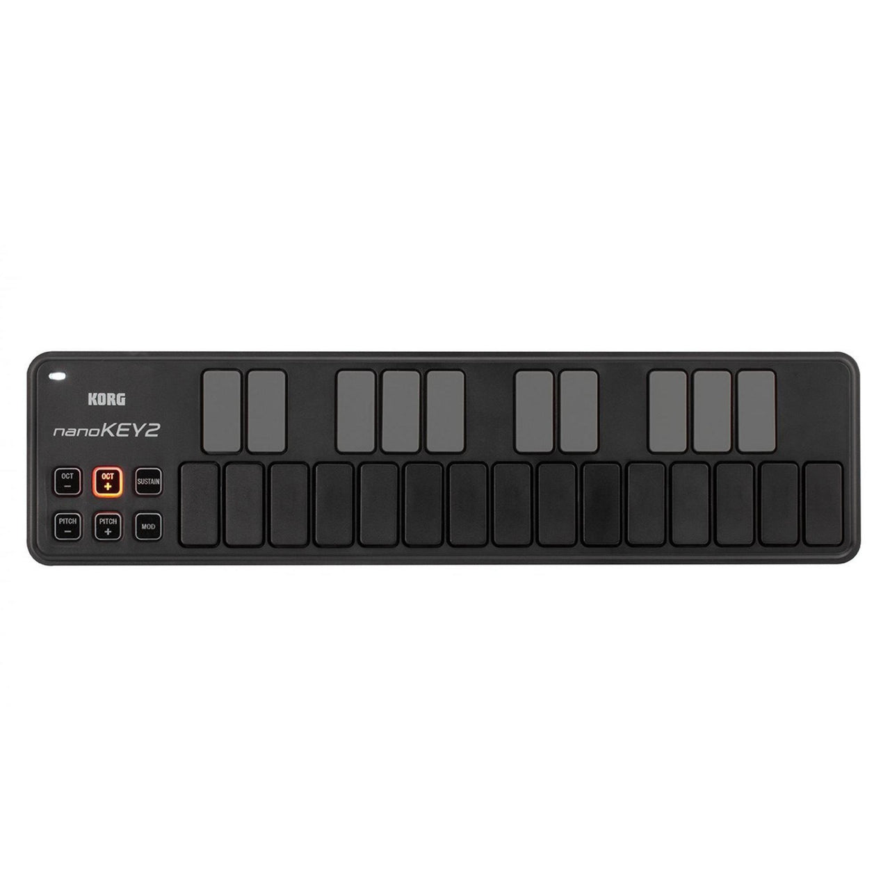 Controlador Korg De Usb-midi Mini Teclado Generacion 2k, Nanokey2-bk